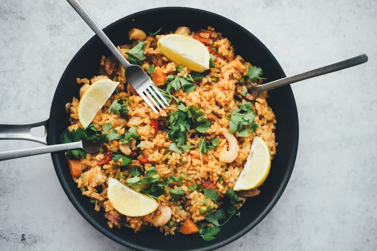 Japanese-inspired rice bowl